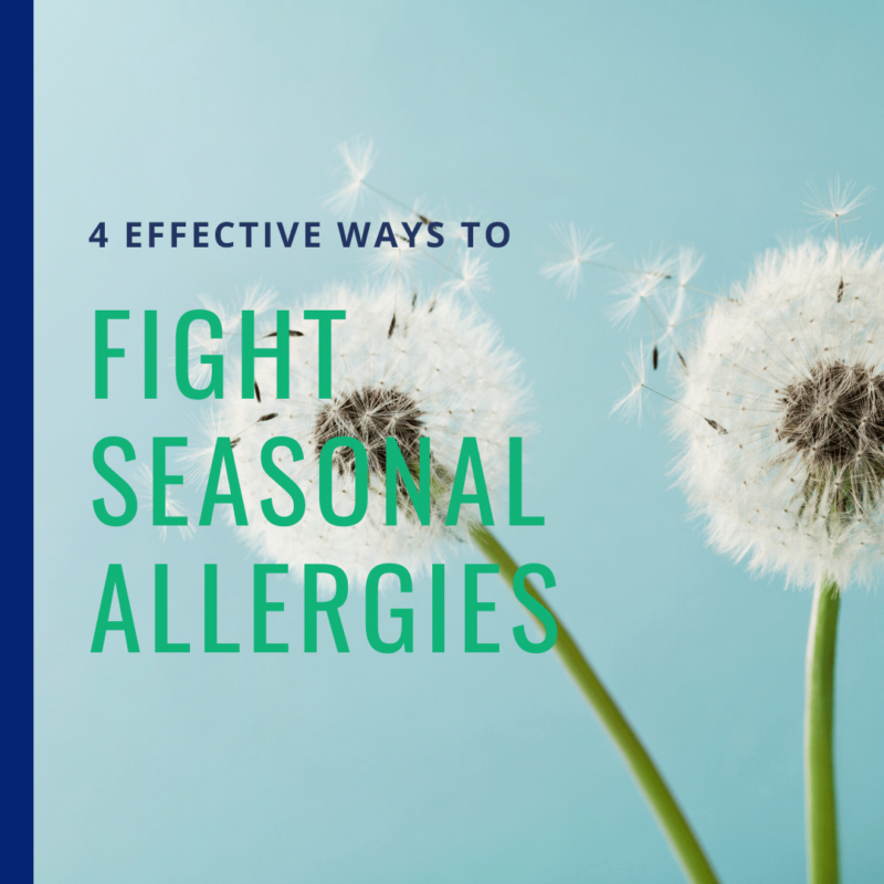 4 Effective Ways To fight seasonal allergies