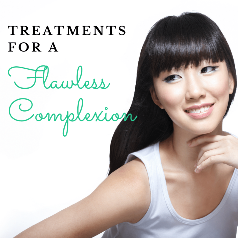 Treatments for a flawless complexion