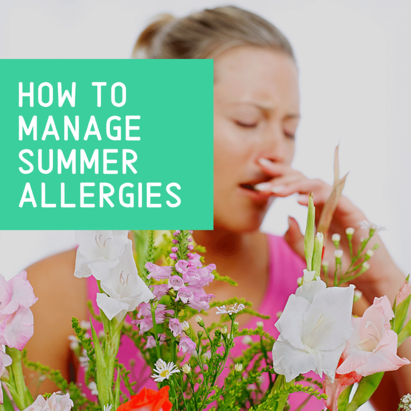 How to Manage Summer Allergies