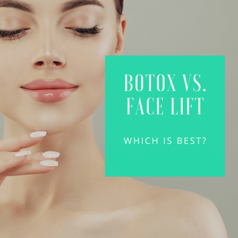 Botox vs. Face Lift